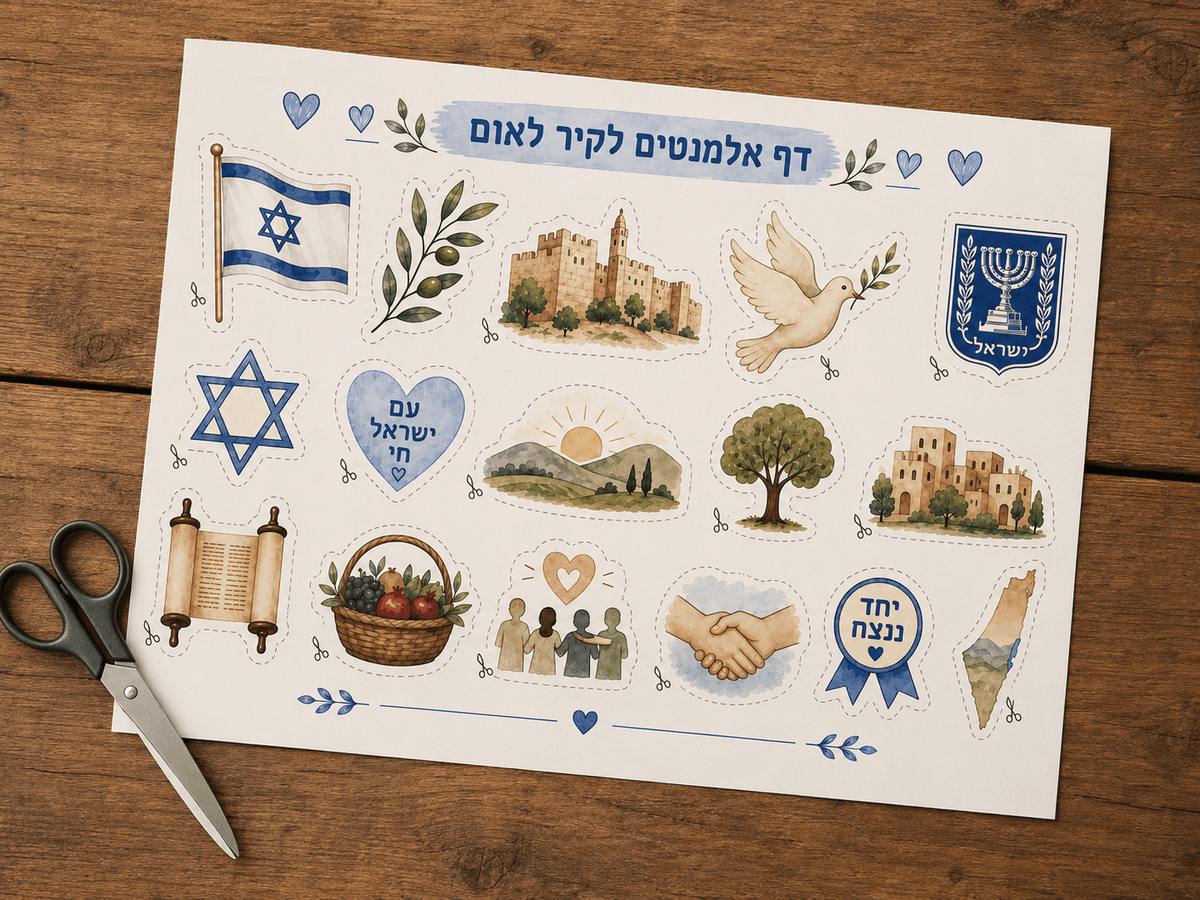לוח לאום - ערכה בוגרת