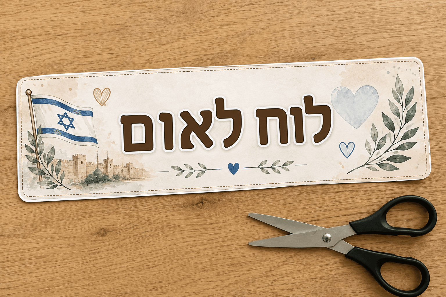 לוח לאום - כותרות