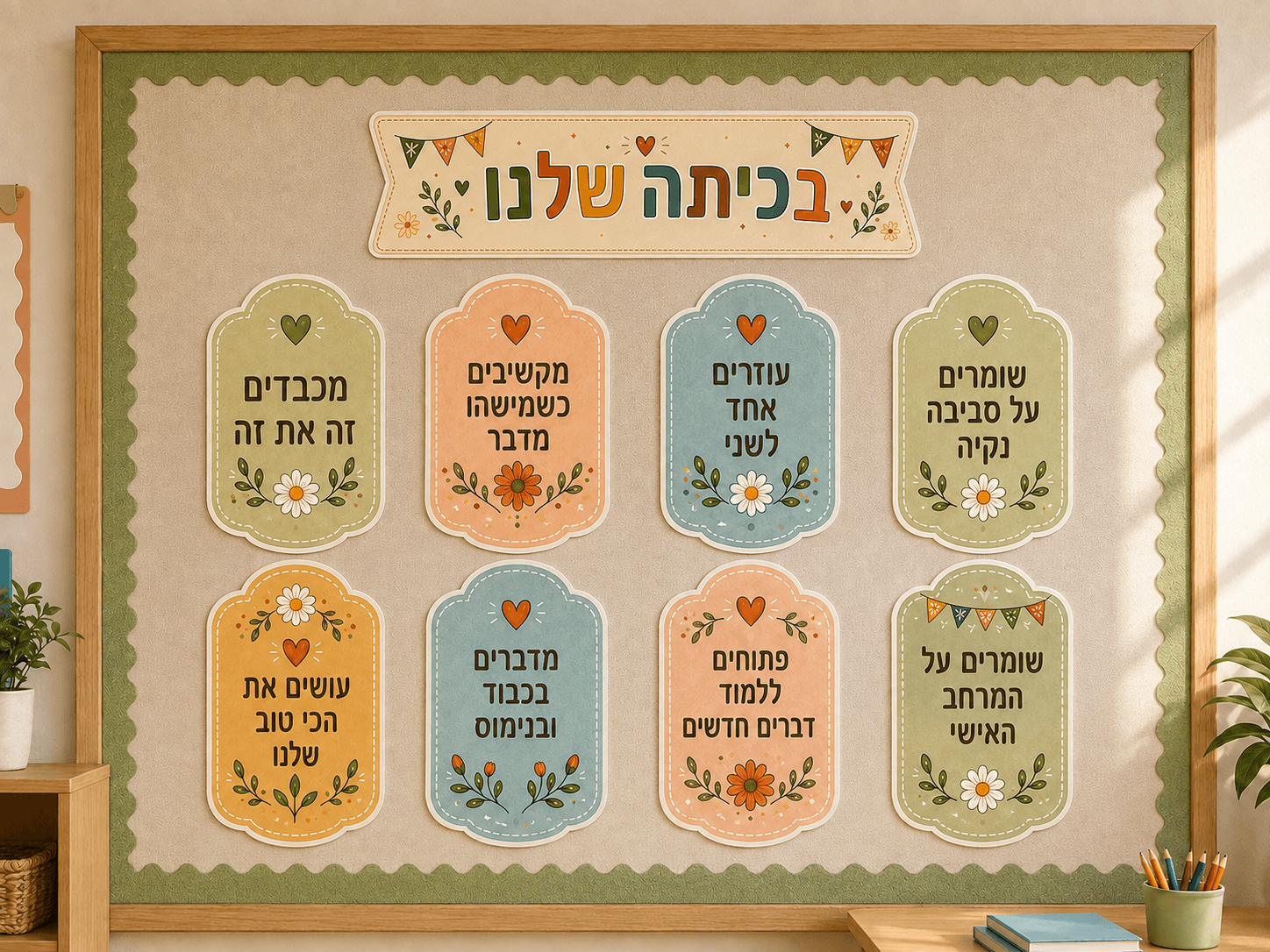 לוח בכיתה שלנו - הדמיה 2